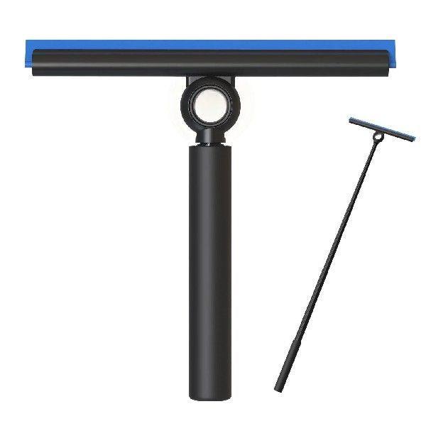Shower Squeegee for Glass Door Wiper Scraper Cleaner with Te