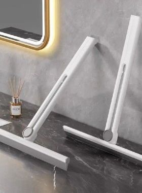 Silicone Scraper Washing Wiper Shower Squeegee Glass Clean F