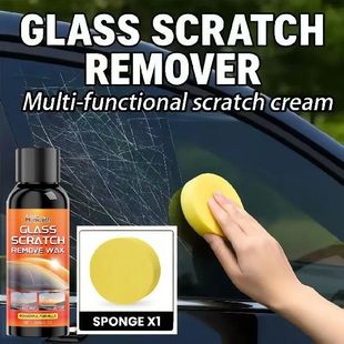 Glass scratch repair paste suitable for car windshield house