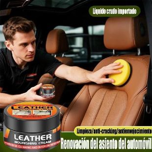 Car maintenance cream for car PU cleaning care balm conditio