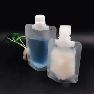 Stand Pla 100ml Pouch Spout Bag Packaging Clamshell
