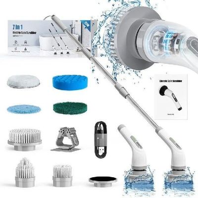 Spin Scrubber Cordless Shower Cleaner Bathroom Cleaning Brus