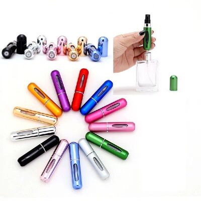 5ml Portable Perfume Atomizer Mini Aluminum Spray Bottle For