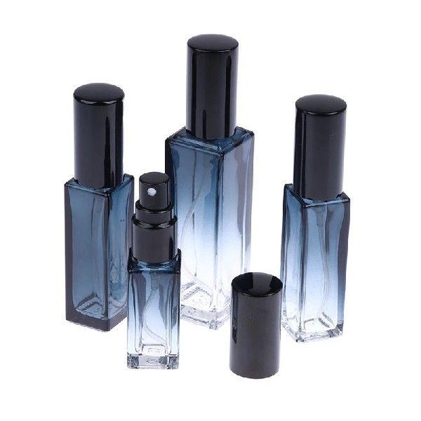 1pc Gradient Blue Perfume Bottle 5ml 9ml 20ml Perfume Spray