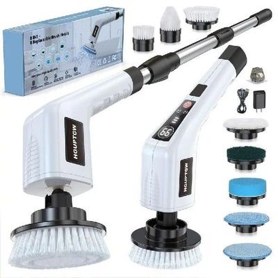 Spin Scrubber Cleaning Brushes for Household Use with 8 Repl