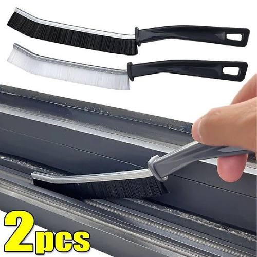 2/1pcs Durable Grout Gap Cleaning Brush Kitchen Toilet Tile