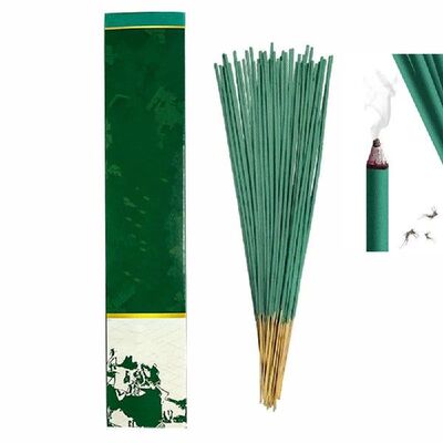 60pcs Handmade Plant Leaves Nature Camping Incense Stick Rol