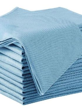 12Packaged Extra Large Microfiber Glass Cleaning Cloth - Sup