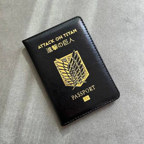 Passport Cover Anime Travel Case for Passports