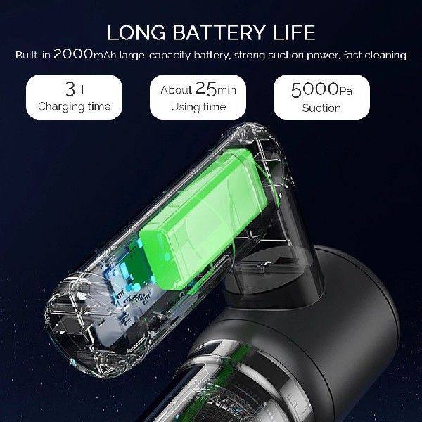 Multi-purpose Cleaner 5000PA Cordless Vacuum Cleaner Strong