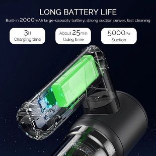 purpose Vacuum Cleaner Cordless Strong 5000PA Multi