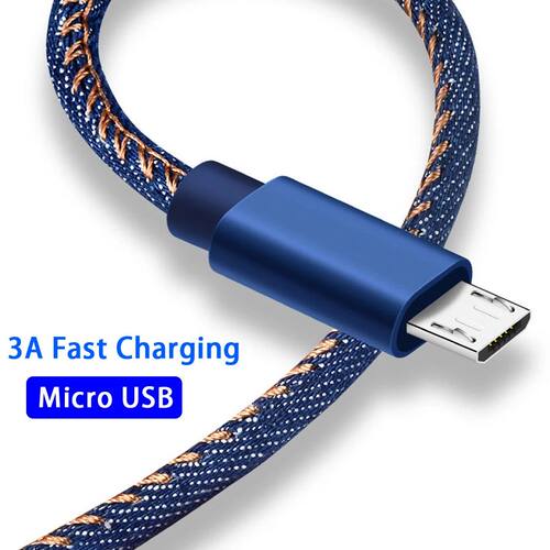 40W 3A Micro USB Quick Charge Data Cable for Samsung Galaxy S7 LG Tablet Android Phone USB Nokia/son