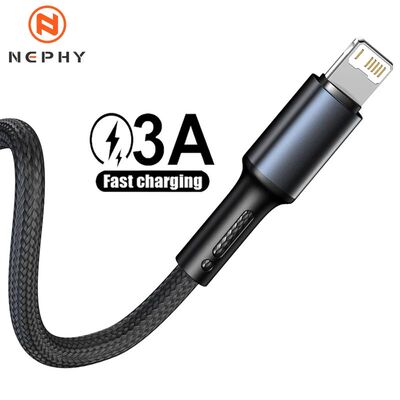Quick Charging USB Charger Cable For iPhone 14 13 12 11 Pro Max Xs X SE 6 7 8 Plus iPad braid Origin