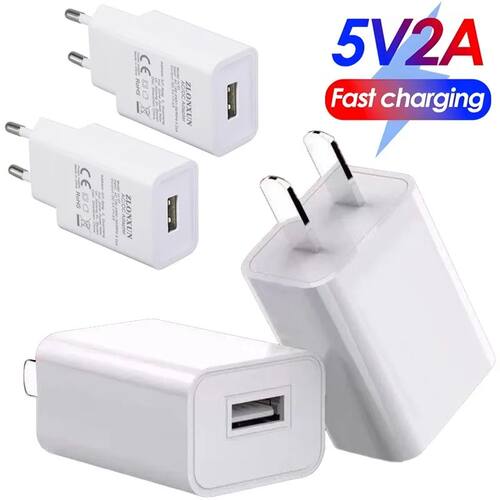 5V 2A Charger Wall USB Phone Chargers Universal Travel Quick Charging Power Adapter for Samsung Note