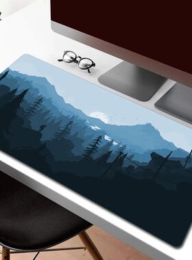 Firewatch Forest HD Print Mousepad Gamer Non-slip Large Comp