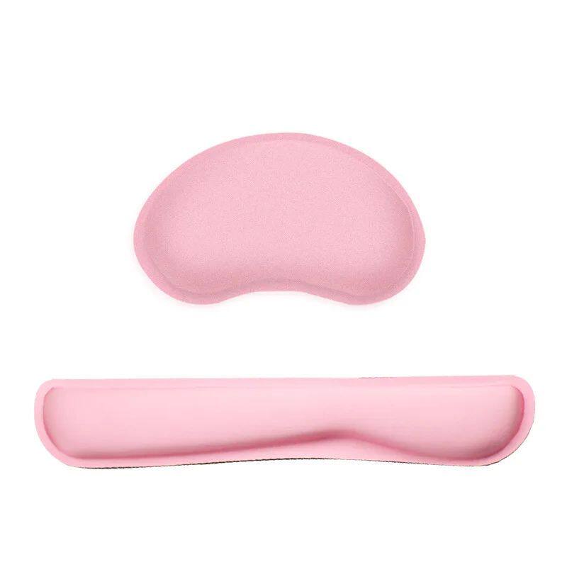 1 Set Wrist Rest Mouse Pad Memory Foam Three-dimensional Non