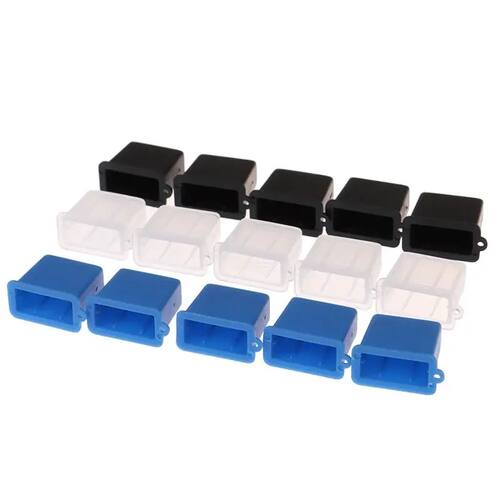 10Pcs New USB Type A Male Anti-Dust Plug Stopper Cap Cover P