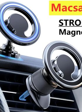 Magnetic Car Phone Holder Stand Macsafe SupportInCar for iPh