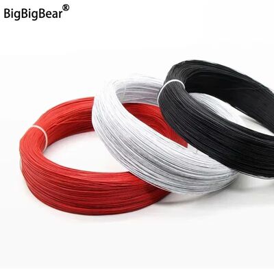 5~500m Electronic Cable UL1571 AWG 32 30 28 26 Flexible Cable Environmental LED Line Standed PVC Ins