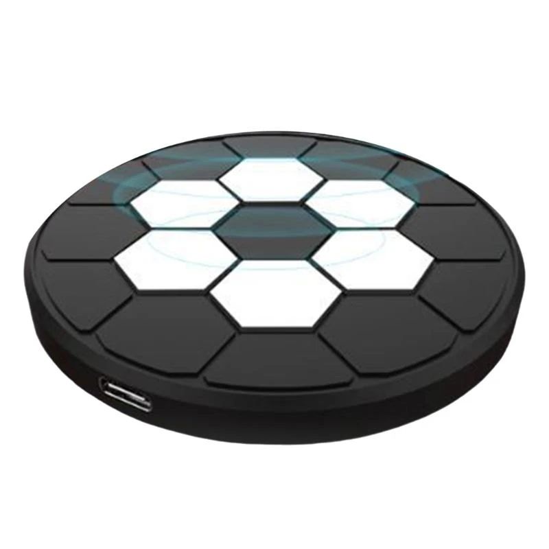 15W Wireless Charger For iPhone 16 15 14 13 12 Induction Quick Charging Pad Dock Station Mini Footba