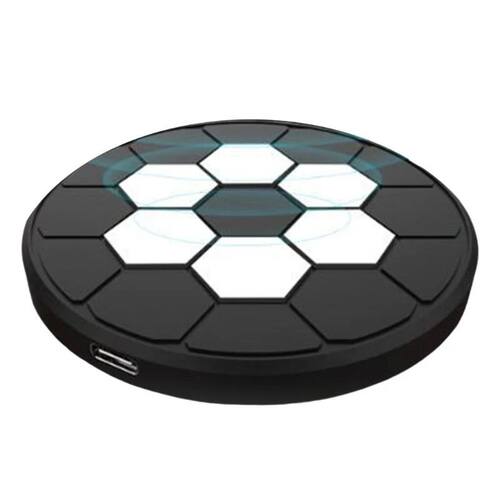 15W Wireless Charger For iPhone 16 15 14 13 12 Induction Quick Charging Pad Dock Station Mini Footba