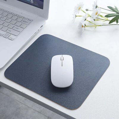 Waterproof PU Leather Mouse Pad Gaming Mouse Pad Simple Soli