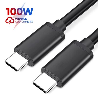 USB Cable PD100W USB C to Type C Quick Charger Cable for Samsung Huawei MacBook iPad 5A Mobile Phone