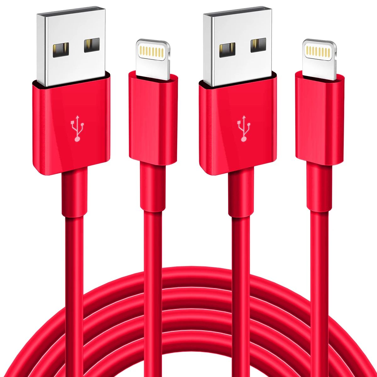 2pcs USB Lightning Cable 20W For iPhone 14 13 12 11 Pro Max Mini 6 7 8 Plus XS X XR SE iPad Data Syn
