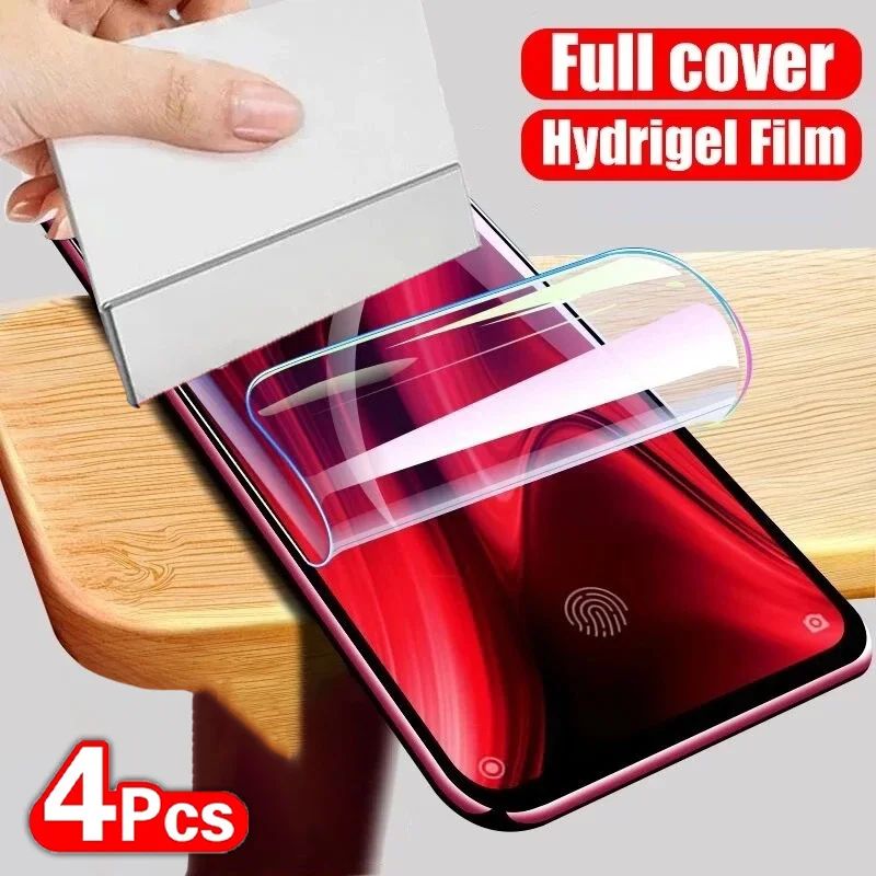 4Pcs Hydrogel Film For Motorola Edge 50 30 Ultra 40 Pro Neo Screen Protector For Motorola G84 G54 G2