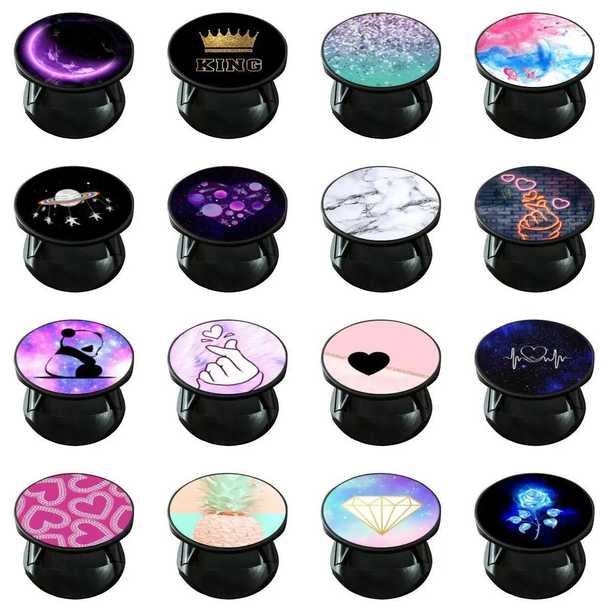 Adjustable Finger through Phone Holder Soporte Para Telefono