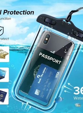 New Waterproof Phone Pouch Underwater Phone Bag Case Swimmin