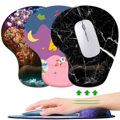 Wrist Rest Mouse Pad Ergonomic Hand Support Non Slip Gaming