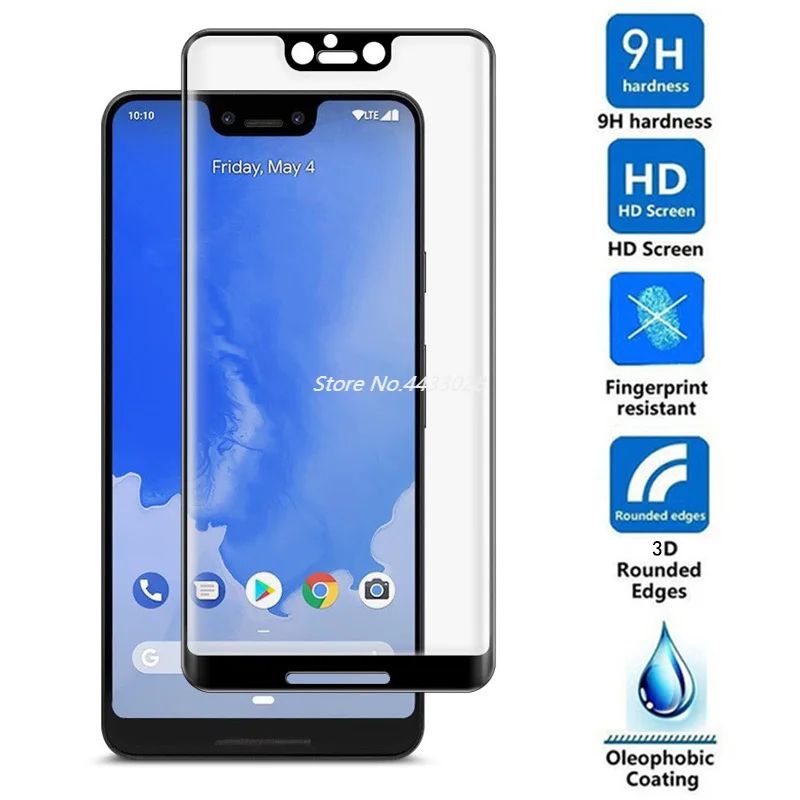 3D Curved Tempered Glass For Google Pixel 2 2XL 3 3XL 3A 4A 5A 6A Full Cover Screen Protector For Pi