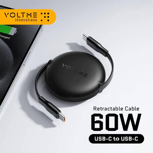 Retractable USB C Cable PD 60W Cable For iPhone 15 Pro iPad Oneplus Tablet Data Line Quick Charge Ac