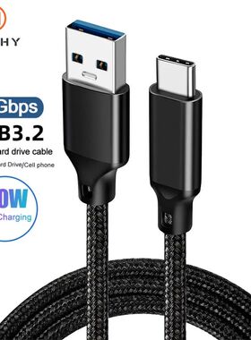 USB-A TO Type-C USB3.2 Gen2 Cable Type-A To Type-C 10Gbps Data Transfer Cable PD60W Quick Charging C