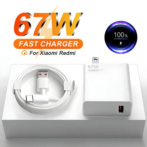 US Plug 6A 67W Ultra Quick Charger for 10T 11 12 Lite 13T Re