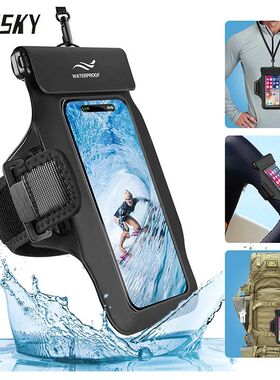 New Armband Waterproof Phone Bag For iPhone 16 15 14 13 12 P