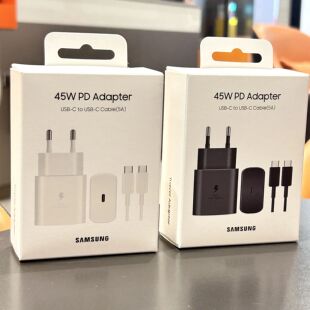 For Samsung 45W PD Charger Super Quick Charging For Galaxy S