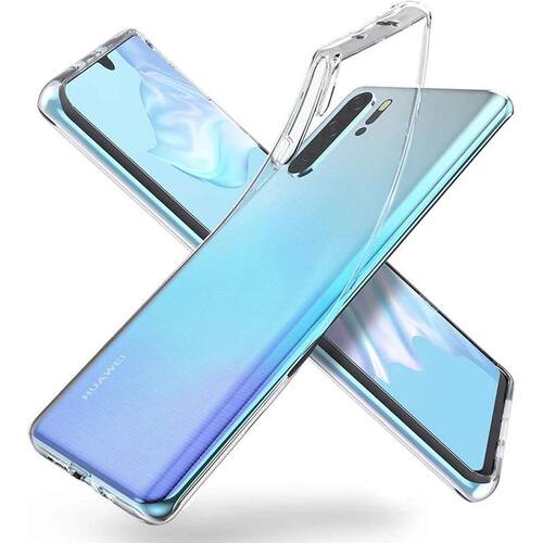 Clear Ultra Thin Silicone Case For Huawei P50 P40 P30 P20 P1