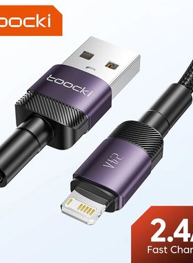 USB Cable For iPhone 14 13 12 Pro Max X XS XR 8 7 Plus iPad Quick Charging Charger Aluminum iP Cable