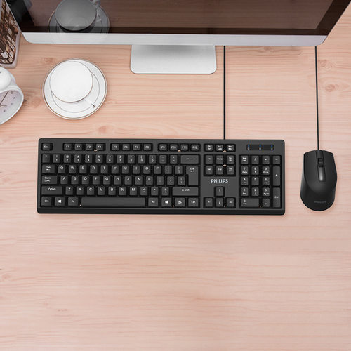 C234 Keyboard And Mouse Set Spt6234 Business Office Game Usb