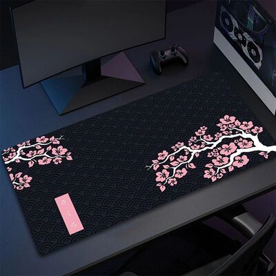 Large Gaming Mouse Pad XXL Sakura Desk Mat Computer Keyboard