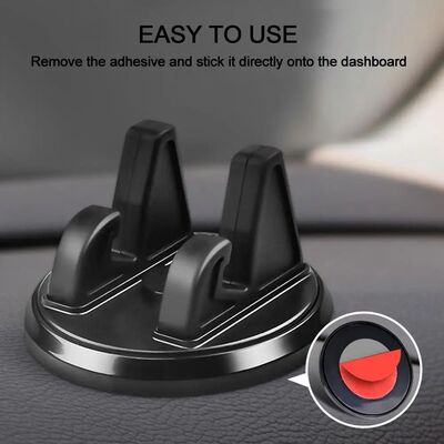 360 Degree Car Phone Holder Suction Cup Pad Dashboard Anti S