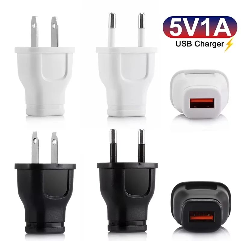 Mobile Phone Chargers 5V 1A USB Charger Mini Power Adapter Travel Wall Charger For iPhone 16 15 14 1