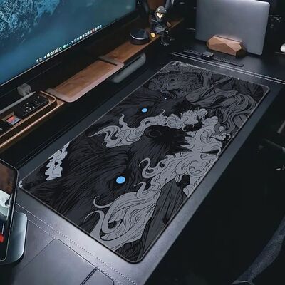 Computer Rubber Mouse Pad XXL Art Gaming Accessories Lock Ed