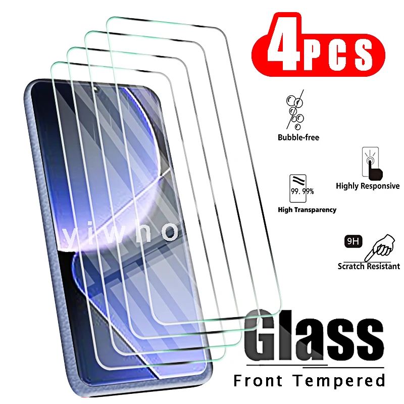 4pcs Tempered Glass for 13T Pro 12t 11t 10t Pro Screen Protectors Protective Glass xiao mi 13tPro 12