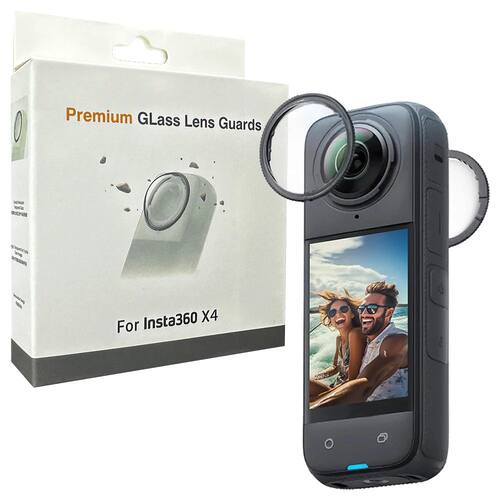Premium Glass Lens Guards for Insta360 X4 Tempered glass Scr