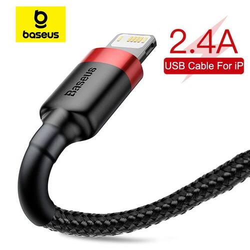 USB Cable for iPhone14 13 12 11 Pro Max Xs X 8 Plus Cable 2.4A Quick Charging Cable for iPhone Charg