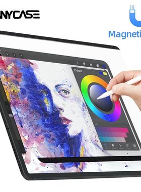 Paper Feel Screen Protector Film for iPad Air 11in Pro 11/12.9 Air 4 5 10/9/8/7th Generation Removab