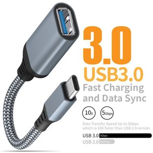 OTG Data Cable Type C To USB 3.0 Adapter A Male to Female Extension Cable Mobile Phone TabletPc Car